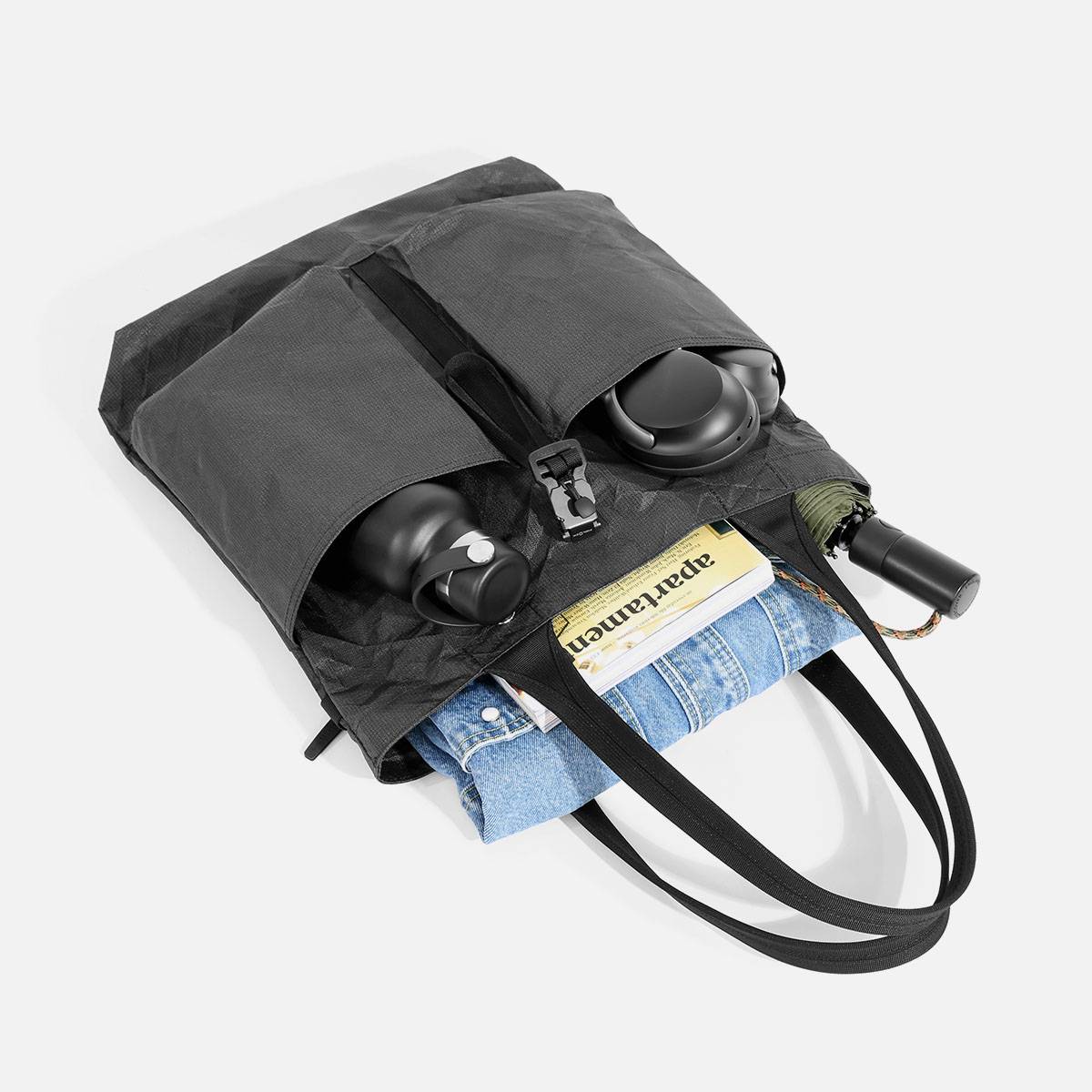 Simple Tote — Black view 6
