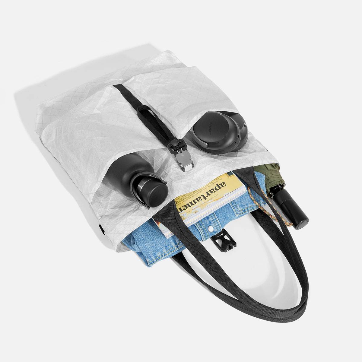 Simple Tote — White view 6